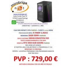 ORDENADOR CLONICO SEMINUEVO I5 9ª-602 ORDENADOR CLONICO SEMINUEVO I5 9ª